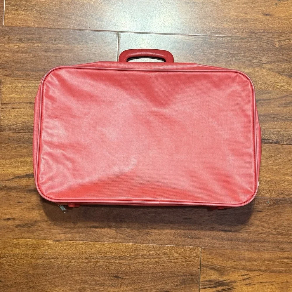 Vintage 90s Hello Kitty‎ Red Luggage Suitcase Sanrio
